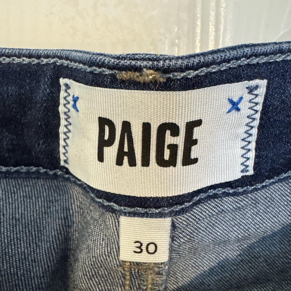 PAIGE Indigo Hoxton Crop Skinny Jeans - Picture 4 of 5